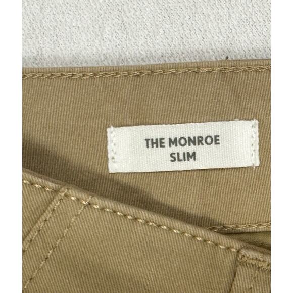 NWOT Loft Khaki The Monroe Slim Chino Ankle Pants Size 6 - Picture 3 of 13